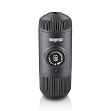 WACACO Nanopresso Cafetera Espresso Portátil, Versión Mejorada de Minipresso, 18 Bar de Presión,...