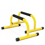 Lebert Fitness Parallette - Soporte para Barra de Flexión, Perfecto para el Hogar, Garaje y...