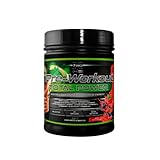 Pre Entreno con Creatina + Arginina + Beta Alanina + Taurina + Cafeína y Vitaminas | Mejora el...