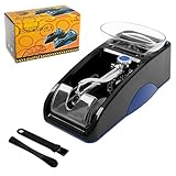 HIBRON Maquina Entubadora De Llenado De Cigarrillos ElectricaTubos Liar Tabaco Portatil, azul