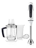 Taurus Bapi Unic 1000 plus Inox - Batidora de mano, 1000 W, 20 velocidades