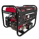 Böhmer-AG 6500W-E - Grupo Electrógeno Versátil a Gasolina con Adaptadores Enchufes EU con Llave...