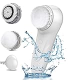 LANDWIND Cepillo de Limpiador Facial Vibrante Sónico, Masajeador Facial Eléctrico Limpieza de...